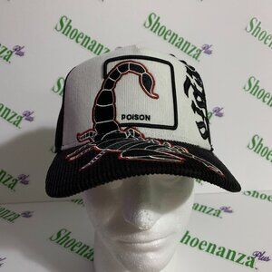 Goorin Bros Friday Drop Scorpio Romeo Poison Scorpion Corduroy Trucker Hat Cap